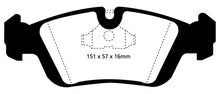 Carregar imagem no visualizador da galeria, EBC 96-98 BMW Z3 1.9 Redstuff Front Brake Pads