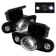 Carregar imagem no visualizador da galeria, Spyder GMC Sierra 1500/2500 99-02 LED Projector Fog Lights w/Switch Clear FL-P-GS99-HL