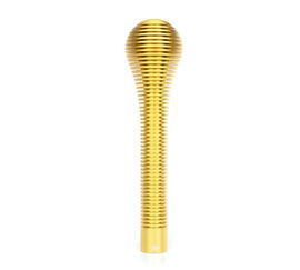NRG Shift Knob Heat Sink Bubble Head Long Gold