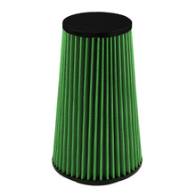 Load image into Gallery viewer, Green Filter Cone Filter - ID 3.5in / Base 5.5in. / Top 4in. / H 9in.