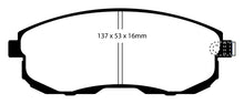 Carregar imagem no visualizador da galeria, EBC 02-03 Infiniti G20 2.0 Yellowstuff Front Brake Pads