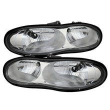 Carregar imagem no visualizador da galeria, Xtune Chevy Camaro 98-02 Crystal Headlights Chrome HD-JH-CCAM98-C