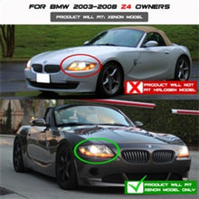 Carregar imagem no visualizador da galeria, Spyder BMW Z4 03-08 Projector Headlights Xenon/HID Model Only - LED Halo Chrome PRO-YD-BMWZ403-HID-C