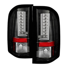 Carregar imagem no visualizador da galeria, Spyder Chevy Silverado 07-13 Version 2 LED Tail Lights - Black ALT-YD-CS07V2-LED-BK