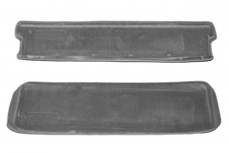 Lund 04-07 Toyota Highlander (w/3rd Seat) Catch-All 2nd & 3rd Row Carpet Floor Liner - Grey (2 Pc.)