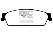 Carregar imagem no visualizador da galeria, EBC 09-14 Cadillac Escalade 6.0 Hybrid Ultimax2 Rear Brake Pads