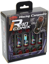 Carregar imagem no visualizador da galeria, Project Kics 16+4 Locks Neo Chrome R40 Iconix w/o Plastic Cap - 14x1.50