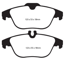 Carregar imagem no visualizador da galeria, EBC 13-16 Mercedes-Benz GLK250 2.1 Twin TD Redstuff Rear Brake Pads
