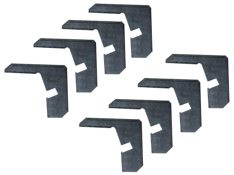 Lund 11-14 Chevy Silverado 3500 Crew Cab EZ Running Board Mounting Bracket Kit - Black