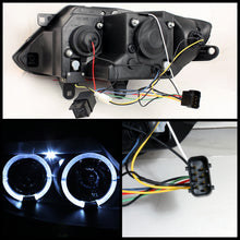 Carregar imagem no visualizador da galeria, Spyder BMW Z4 03-08 Projector Headlights Xenon/HID Model Only - LED Halo Chrome PRO-YD-BMWZ403-HID-C