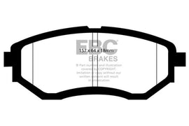 EBC 2015 Subaru Legacy 2.5L Orangestuff Front Brake Pads