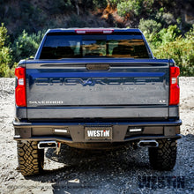 Load image into Gallery viewer, Westin 19-20 Chevy/GMC Silverado/Sierra 1500 2019-2020 Outlaw Rear Bumper - Textured Black