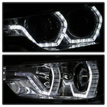 Carregar imagem no visualizador da galeria, Spyder 12-14 BMW F30 3 Series 4DR Projector Headlights - LED DRL - Smoke (PRO-YD-BMWF3012-DRL-SM)