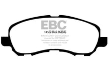 Carregar imagem no visualizador da galeria, EBC 11-14 Chrysler 200 2.4 Ultimax2 Front Brake Pads