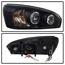 Carregar imagem no visualizador da galeria, Spyder Chevy Malibu 04-07 Projector Headlights LED Halo LED Black High H1 Low H1 PRO-YD-CM04-HL-BK