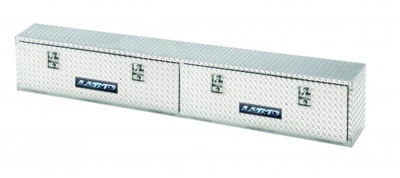 Lund Universal Aluminum Top Mount L-Wing Box - Brite