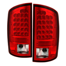 Carregar imagem no visualizador da galeria, Spyder Dodge Ram 07-08 1500/Ram 07-09 2500/3500 LED Tail Lights Red Clear ALT-YD-DRAM06-LED-RC