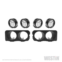 Carregar imagem no visualizador da galeria, Westin Universal Light Kit for Outlaw Front Bumper - Textured Black