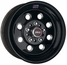 Carregar imagem no visualizador da galeria, Weld Draglite 15x8 / 5x4.5 &amp; 5x4.75 BP / 4.5in. BS Black Wheel - Non-Beadlock
