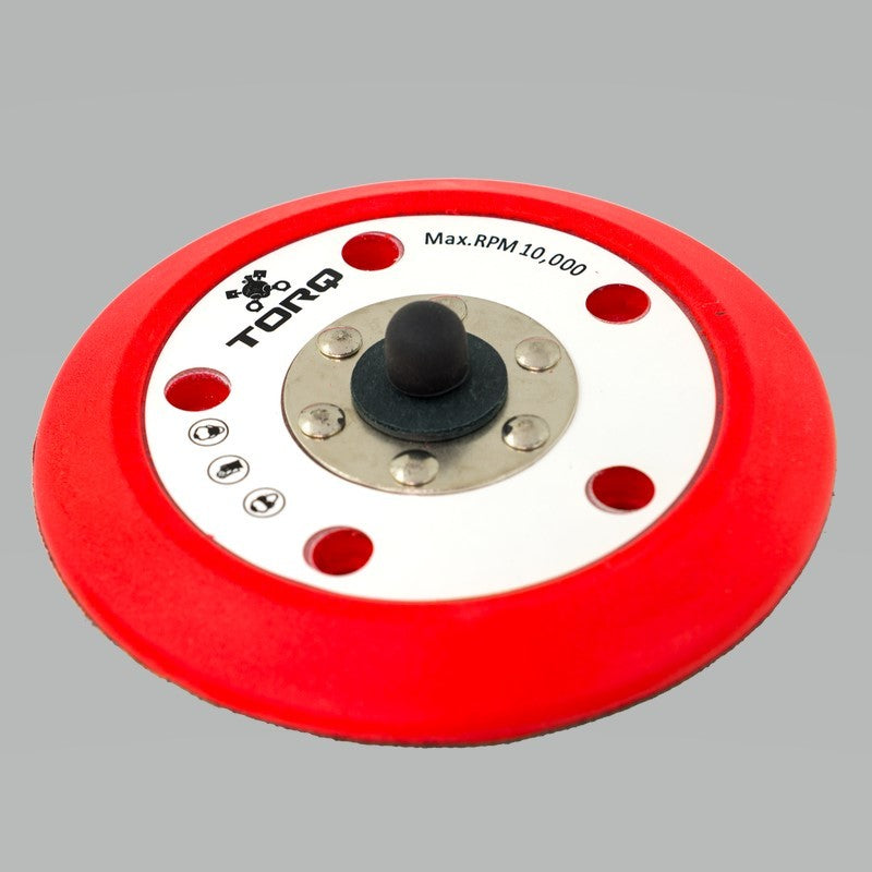 Chemical Guys TORQ R5 Dual-Action Red Backing Plate w/Hyper Flex Technology - 3in (P12)
