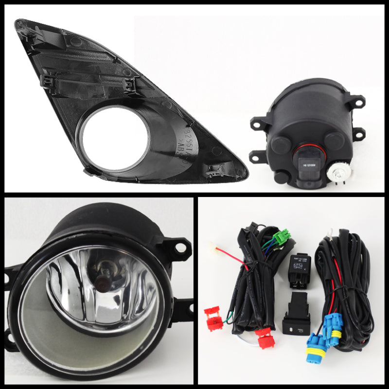 Spyder Toyota Camry 12-14 OEM Fog Lights w/Switch Clear FL-TCAM2012-C