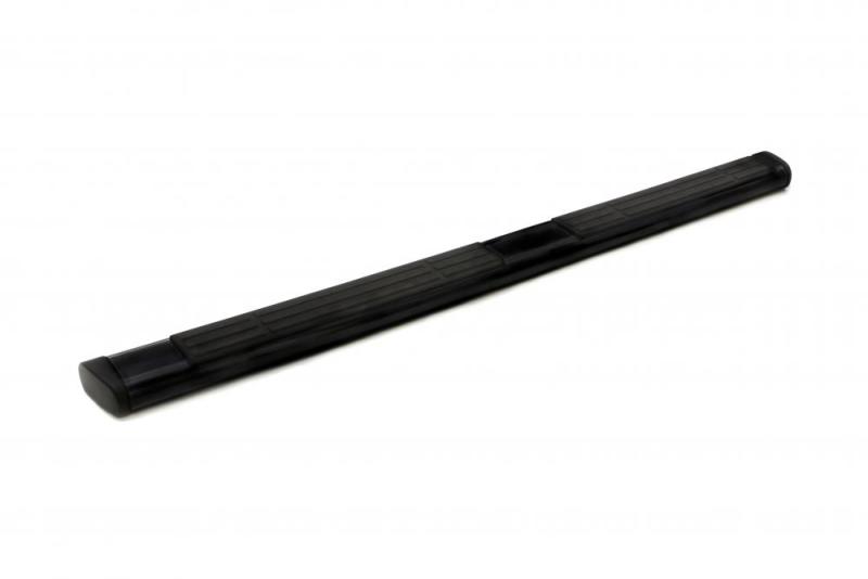 Lund Universal (80in) 6in. Oval Black Nerf Bars - Black