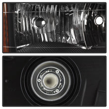Carregar imagem no visualizador da galeria, Xtune Chevy Colorado 04-12 OEM Headlights w/ Bumper Lights Black HD-JH-CCOL04-SET-BK
