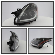 Carregar imagem no visualizador da galeria, Spyder Nissan Altima 4Dr 10-12 Projector Headlights Light DRL LED Halo Blk PRO-YD-NA104D-LTDRL-BK
