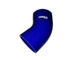 Solução de torque cotovelo de silicone de 45 graus: azul universal de 4 polegadas