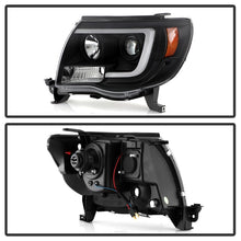 Carregar imagem no visualizador da galeria, Spyder Toyota Tacoma 05-11 V2 High-Power LED Headlights - Black PRO-YD-TT05PL-BK
