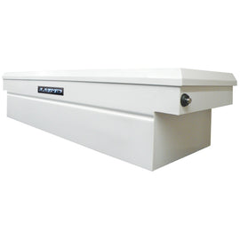 Lund Universal Steel Pro Cross Bed Box - White