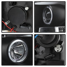 Carregar imagem no visualizador da galeria, Spyder Chevy Silverado 1500 07-13 Projector Headlights LED Halo LED Blk PRO-YD-CS07-HL-BK