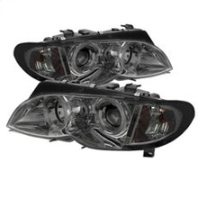Carregar imagem no visualizador da galeria, Spyder BMW E46 3-Series 02-05 4DR Projector Headlights 1PC LED Halo Smke PRO-YD-BMWE4602-4D-AM-SM