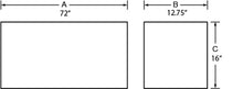 Load image into Gallery viewer, Lund Universal Aluminum Top Mount L-Wing Box - Brite