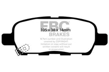 Carregar imagem no visualizador da galeria, EBC 06-09 Infiniti FX35 3.5 Orangestuff Rear Brake Pads
