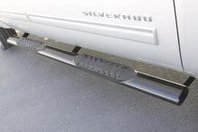 Carregar imagem no visualizador da galeria, Lund 2019 Chevy Silverado 1500 Double Cab 5In Oval Straight SS Nerf Bars - Polished Stainless