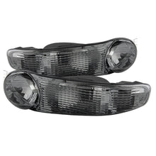 Carregar imagem no visualizador da galeria, Xtune GMC Sierra Denali 00-06 Bumper Lights Smoke CBL-GD00-SM