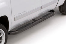 Carregar imagem no visualizador da galeria, Lund 03-09 Dodge Ram 2500 Quad Cab 4in. Oval Curved Steel Nerf Bars - Black