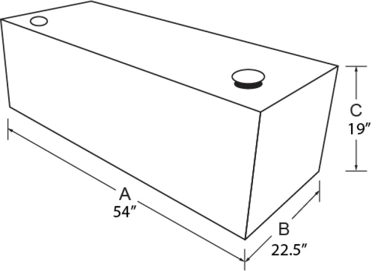 Lund Universal Aluminum Liquid Storage Tank - Brite