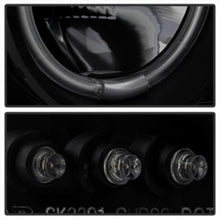 Carregar imagem no visualizador da galeria, Spyder GMC Sierra 1500/2500 99-06 Projector Headlights CCFL Halo LED Blk Smke PRO-YD-CDE00-CCFL-BSM