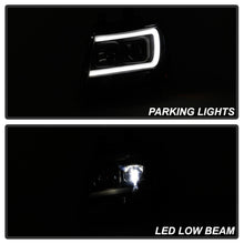 Carregar imagem no visualizador da galeria, Spyder Chevy Suburban 1500/2500 07-14 Tahoe 07-14 LED Headlights Black PRO-YD-CSUB07V2PL-BK