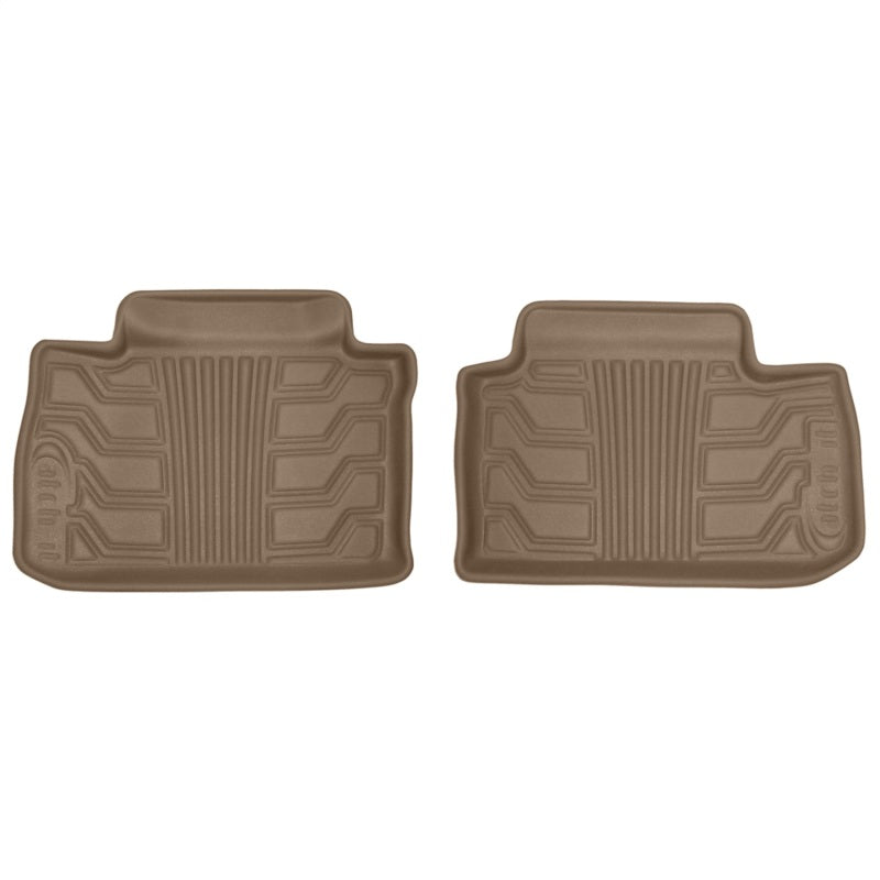 Lund 15-17 Chevy Colorado Crew Cab Catch-It Floormats Rear Floor Liner - Tan (1 Pc.)