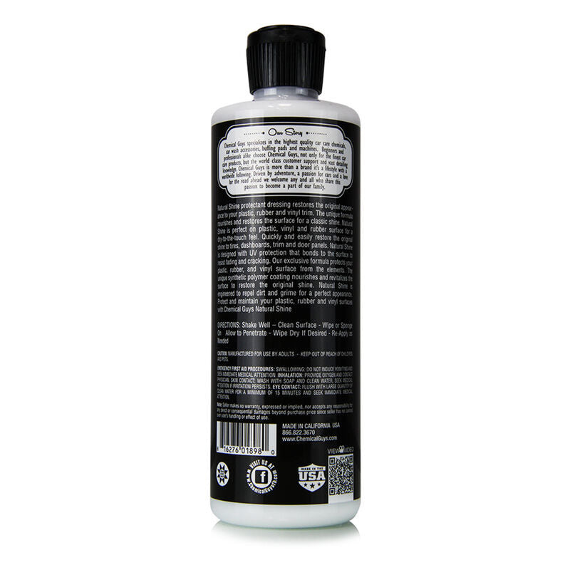 Chemical Guys Natural Shine Satin Dressing - 16oz (P6)