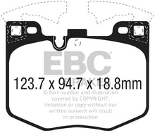 Carregar imagem no visualizador da galeria, EBC 2017+ BMW 530 2.0L Turbo (G30) Redstuff Front Brake Pads