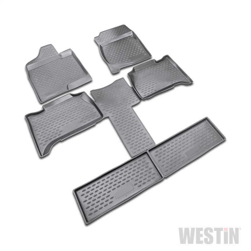 Westin 2007-2014 Chevrolet/GMC Tahoe/Yukon Profile Floor Liners 6pc - Black