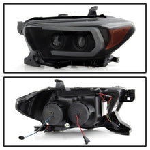 Carregar imagem no visualizador da galeria, Spyder Toyota Tacoma 16-18 (SR5 Model Only) Projector Headlights Black Smoke PRO-YD-TT16-LB-BSM