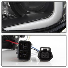 Carregar imagem no visualizador da galeria, Spyder Subaru WRX 08-09 Projector Headlights - HID Model Only - Black PRO-YD-SWRX08-HID-LBDRL-BK
