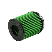 Load image into Gallery viewer, Green Filter Dual Cone Filter - ID 4.5in. / Base 5.9in. / Top 4.75in. / H 6in.