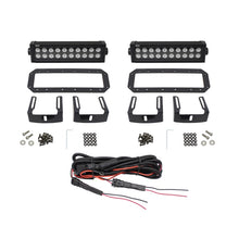 Carregar imagem no visualizador da galeria, Westin HDX Flush Mount B-FORCE LED Light Kit (Set of 2) w/wiring harness - Black