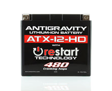 Load image into Gallery viewer, Antigravity YTX12 Lithium Battery w/Re-Start